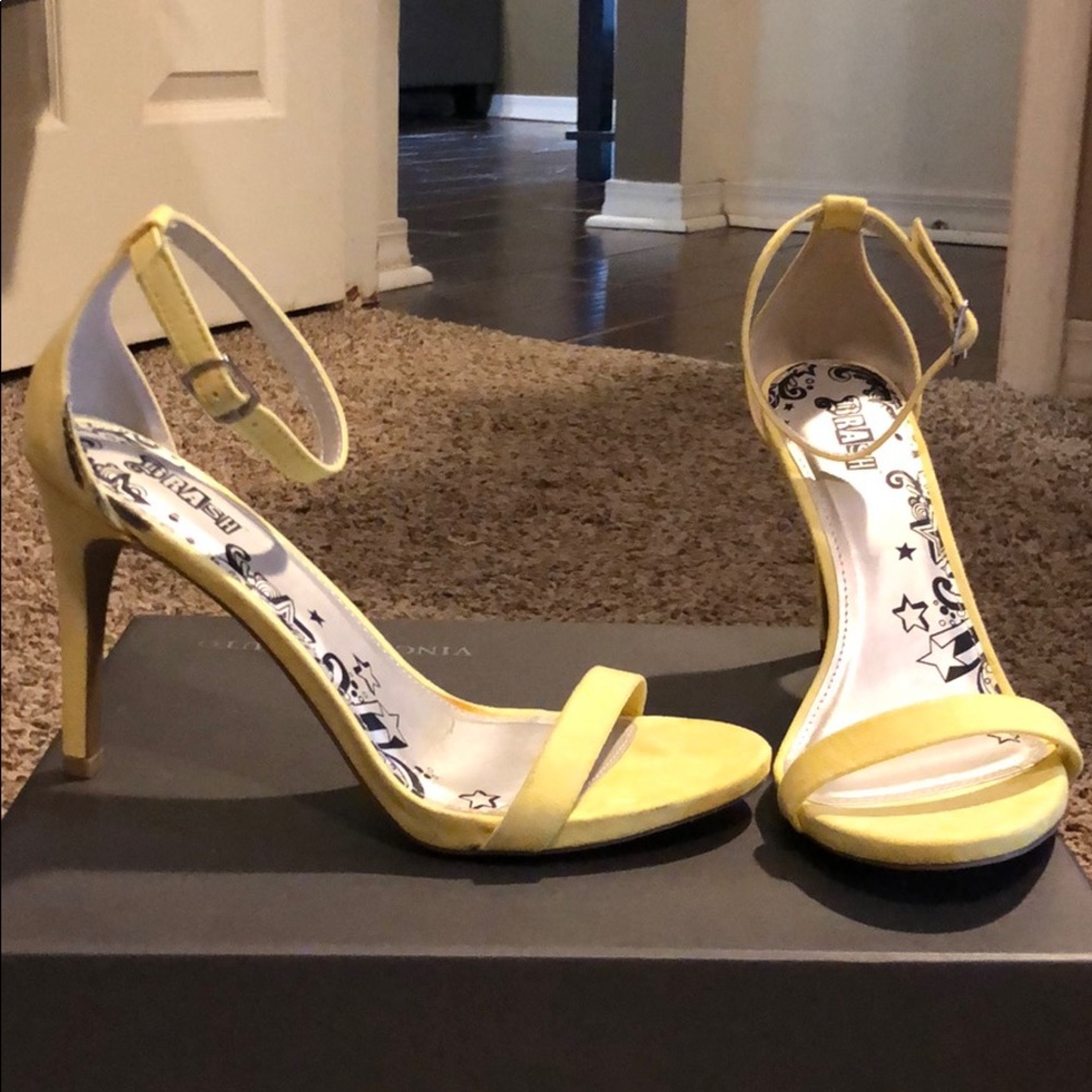 Yellow sandal